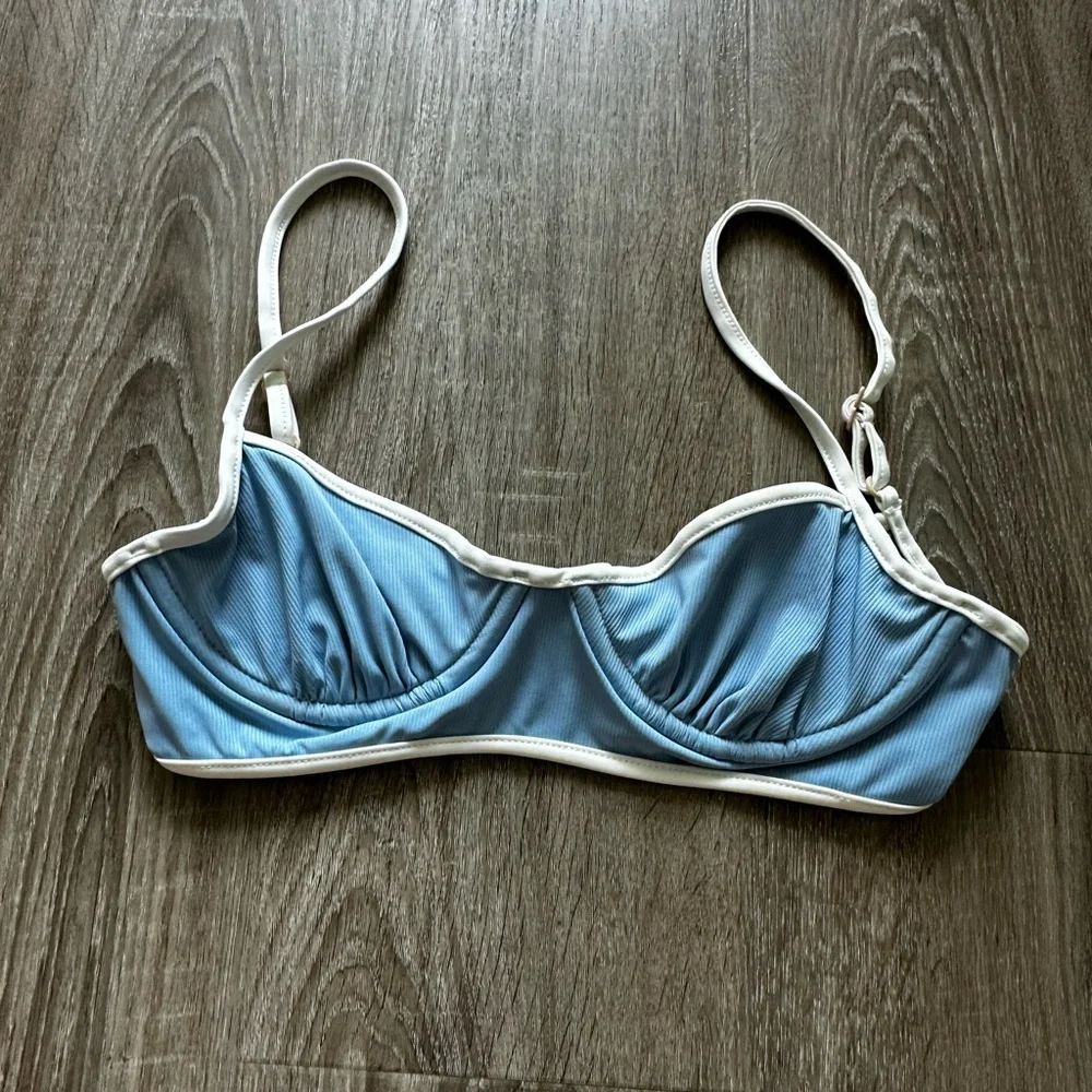 ACACIA‎ Sadie Bikini Top in Skipper Free People New Medium